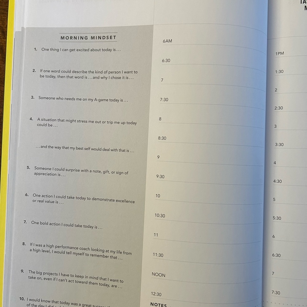 High performance planner